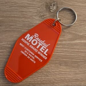 Rosebud Motel Keychain Schitt's Creek